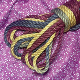 KNM 專業混色麻繩 直徑6mm 台灣手工日本繩源 Professional Jute Rope Blended Color
