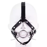 鼻勾加開口器 頭部穿戴 Face Harness