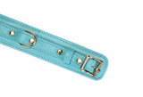 Liebe Seele 日系真皮項圈 綠松石 LEATHER COLLAR TURQUOISE