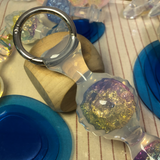 【寶石系列】幻彩寶石 波浪紋漸進拉珠 RAINBOW GEM RIPPLE PROGRESS BEAD