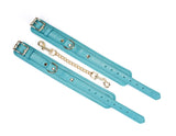 Liebe Seele 日系真皮拘束手扣/腳扣 綠松石 LEATHER CUFFS WRIST/ANKLE TURQUOISE
