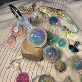 【寶石系列】幻彩寶石球形漸進拉珠 M/L RAINBOW GEM PROGRESS BEAD
