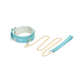 Liebe Seele 日系真皮項圈 綠松石 LEATHER COLLAR TURQUOISE