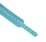 Liebe Seele 日系真皮拘束手扣/腳扣 綠松石 LEATHER CUFFS WRIST/ANKLE TURQUOISE