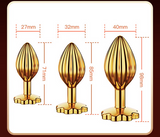 LOCKINK 新手金屬肛塞套裝 Metal Plug Set