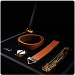 LOCKINK 真皮索帶項圈連牽繩 Leather Tie Collar and leash