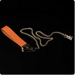 LOCKINK 真皮索帶項圈連牽繩 Leather Tie Collar and leash