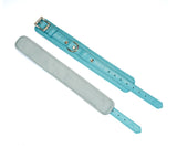 Liebe Seele 日系真皮拘束手扣/腳扣 綠松石 LEATHER CUFFS WRIST/ANKLE TURQUOISE