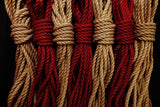 KNM 專業混色麻繩 直徑6mm 台灣手工日本繩源 Professional Jute Rope Blended Color