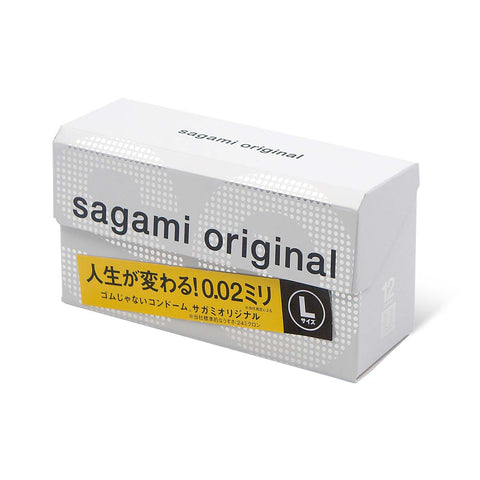 SAGAMI 002超薄PU安全套 大碼 L-SIZE 3個裝 / 12個裝