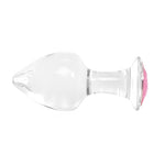 寶石玻璃肛塞 Glass Anal Plug w/Jewel