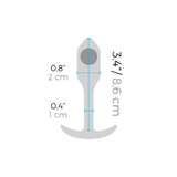 B-VIBE SNUG PLUG 1 負重訓練後庭塞 1號（最小碼）