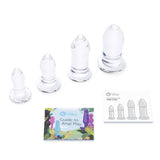 B-VIBE 玻璃後庭擴張套裝 Glass Anal Dilators Set