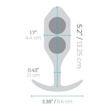 B-VIBE SNUG PLUG 4 負重訓練後庭塞 4號